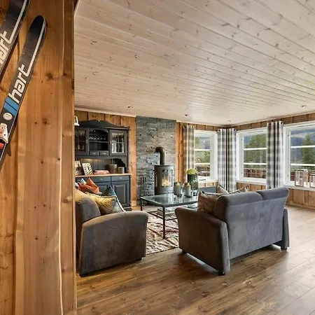 Family-friendly At Hemsedal W Sauna, Skiing & Golf At Your Doorstep בית נופש